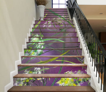 3D Painted Wildflowers 2139 Skromova Marina Stair Risers