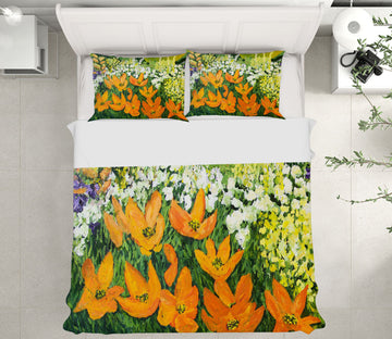 3D Field Of Poppies 1096 Allan P. Friedlander Bedding Bed Pillowcases Quilt