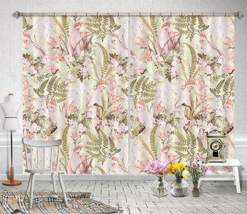 3D Summer Flowers 110 Uta Naumann Curtain Curtains Drapes