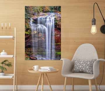 3D Waterfall Rock 4059 Beth Sheridan Wall Sticker