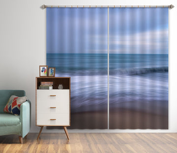 3D Wave Beach 122 Marco Carmassi Curtain Curtains Drapes