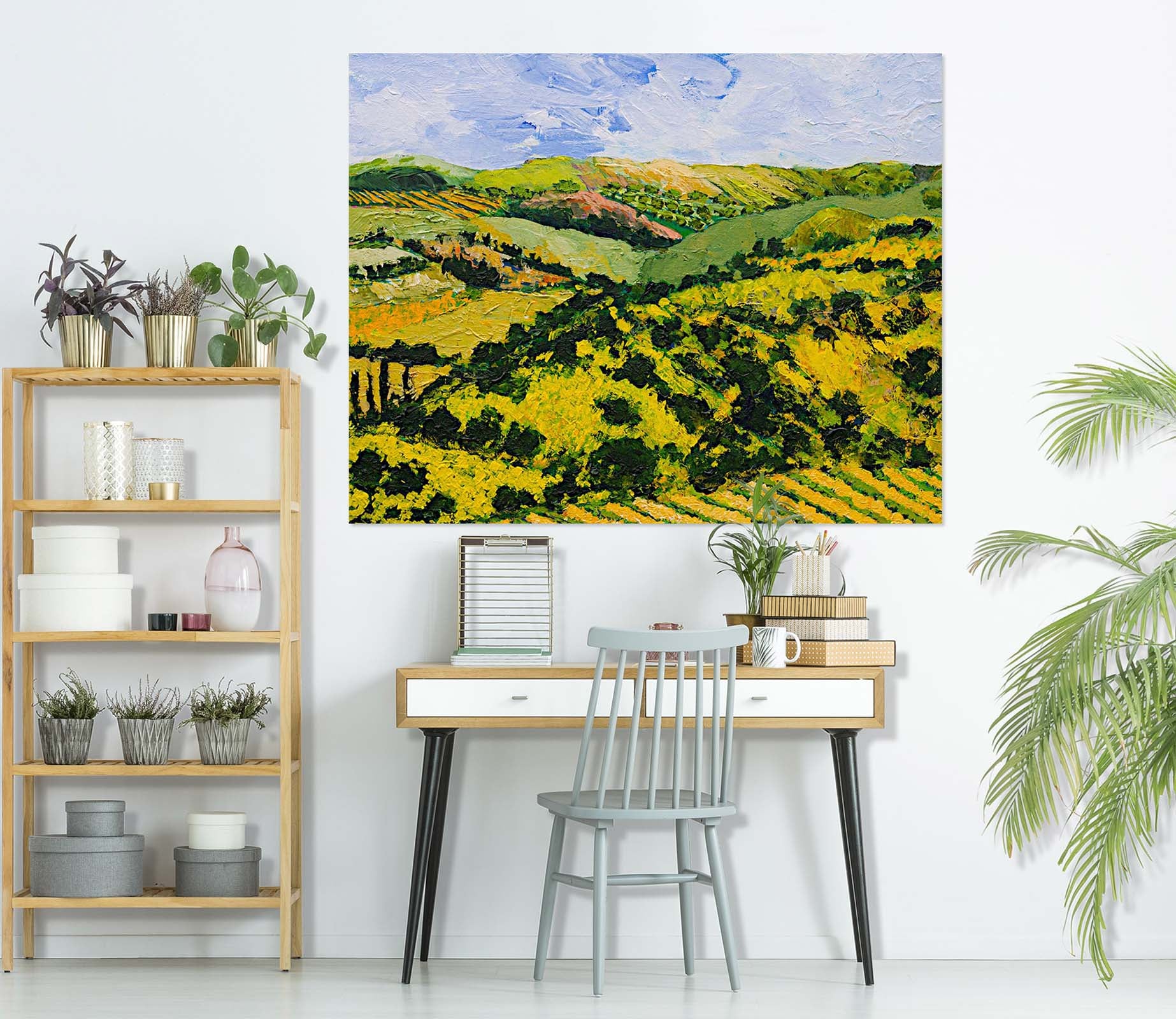 3D Deep Valley 188 Allan P. Friedlander Wall Sticker