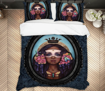 3D Woman Picture Frame 8843 Brigid Ashwood Bedding Bed Pillowcases Quilt Cover Duvet Cover