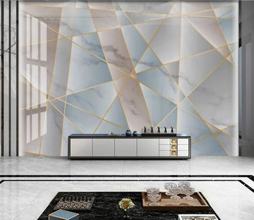 3D Three Colors Interlaced 192 Wall Murals