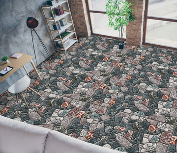 3D Artistic Stone Design 952 Floor Mural  Wallpaper Murals Rug & Mat Print Epoxy waterproof bath floor