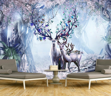 3D Fruit Deer WG103 Wall Murals