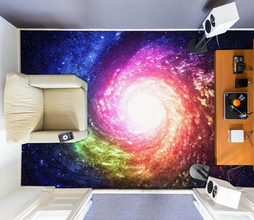 3D Fantasy Galaxy Vortex 036 Floor Mural  Wallpaper Murals Rug & Mat Print Epoxy waterproof bath floor