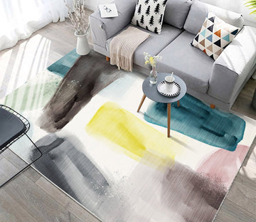 3D Color Pattern WG309 Non Slip Rug Mat Mat AJ Creativity Home 