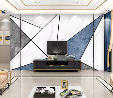 3D Colored Triangle WC76 Wall Murals Wallpaper AJ Wallpaper 2 