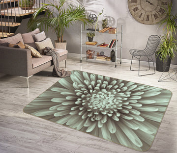 3D White Daisy 1001 Assaf Frank Rug Non Slip Rug Mat