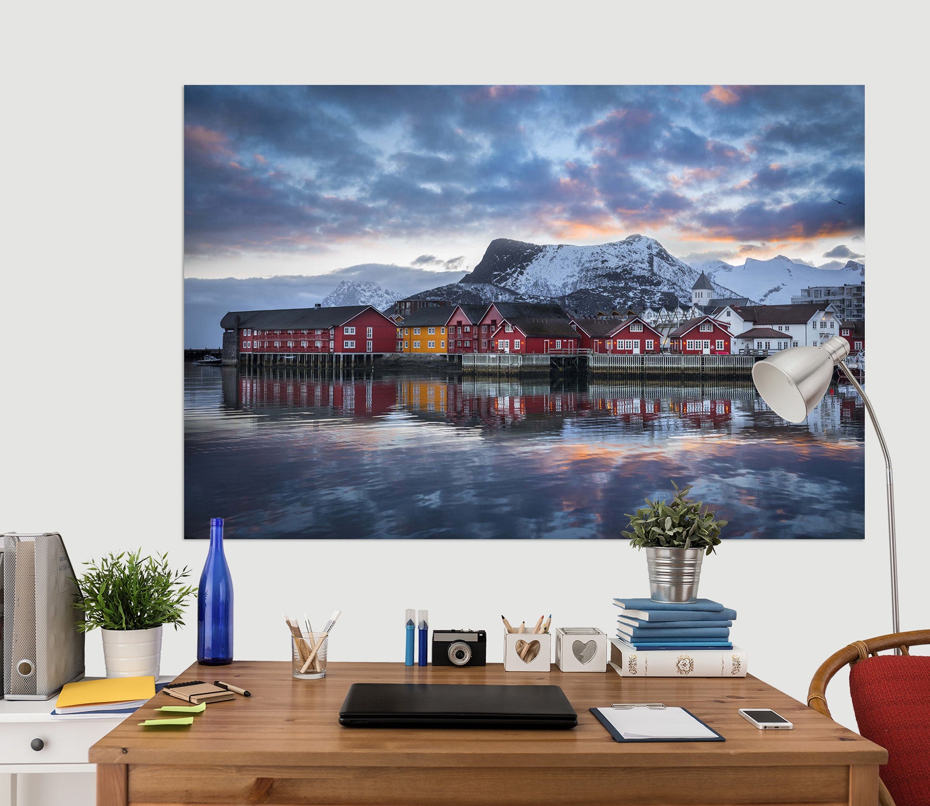 3D Water City 188 Marco Carmassi Wall Sticker