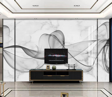 3D Ink Ribbon Flower 685 Wall Murals