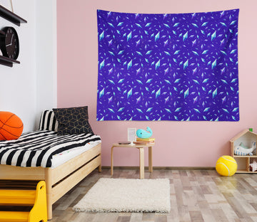 3D Purple Crystal 946 Rose Catherine Khan Tapestry Hanging Cloth Hang