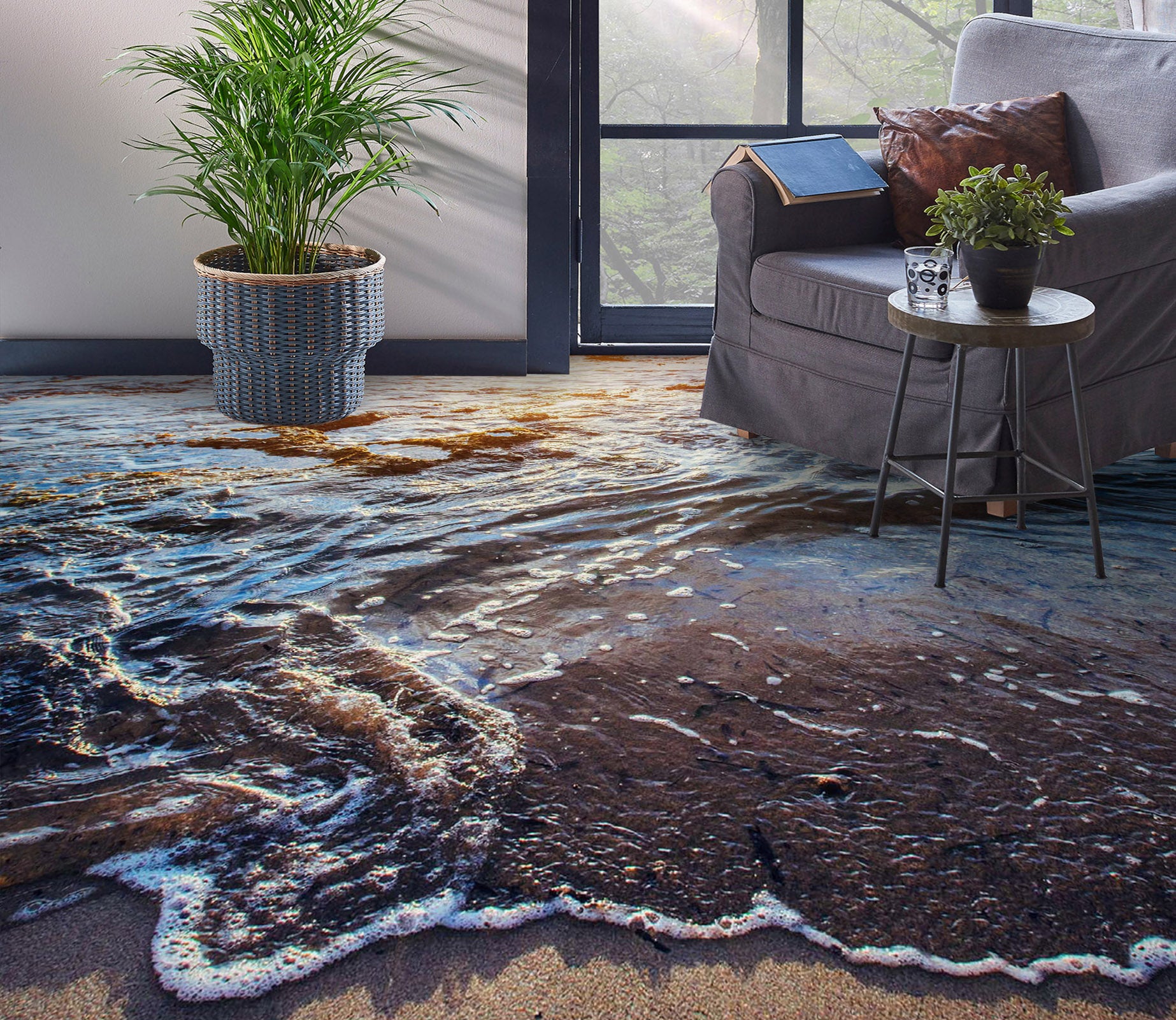 3D Water Of Life 1283 Floor Mural  Wallpaper Murals Self-Adhesive Removable Print Epoxy