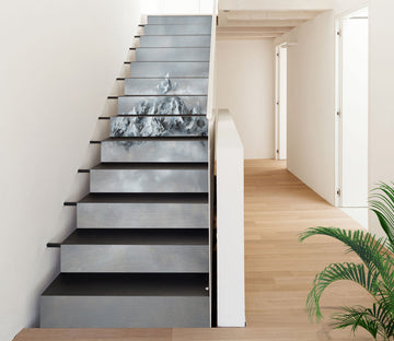 3D Mountain Peak 8824 Marina Zotova Stair Risers