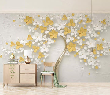 3D Fresh Flowers WC06 Wall Murals Wallpaper AJ Wallpaper 2 