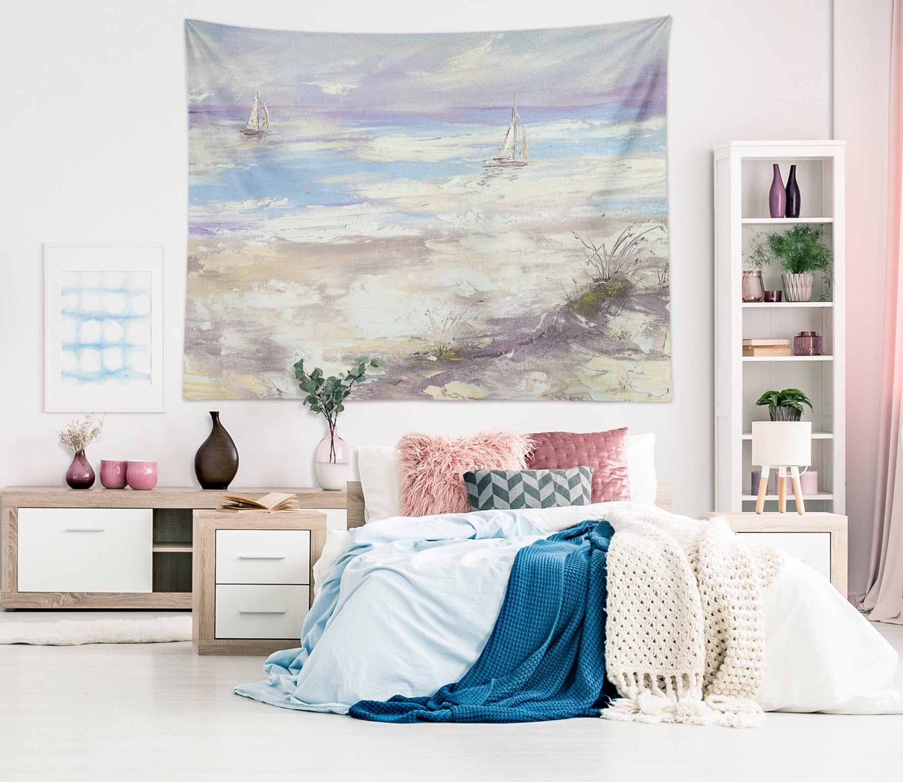 3D Ocean Painting 3765 Skromova Marina Tapestry Hanging Cloth Hang