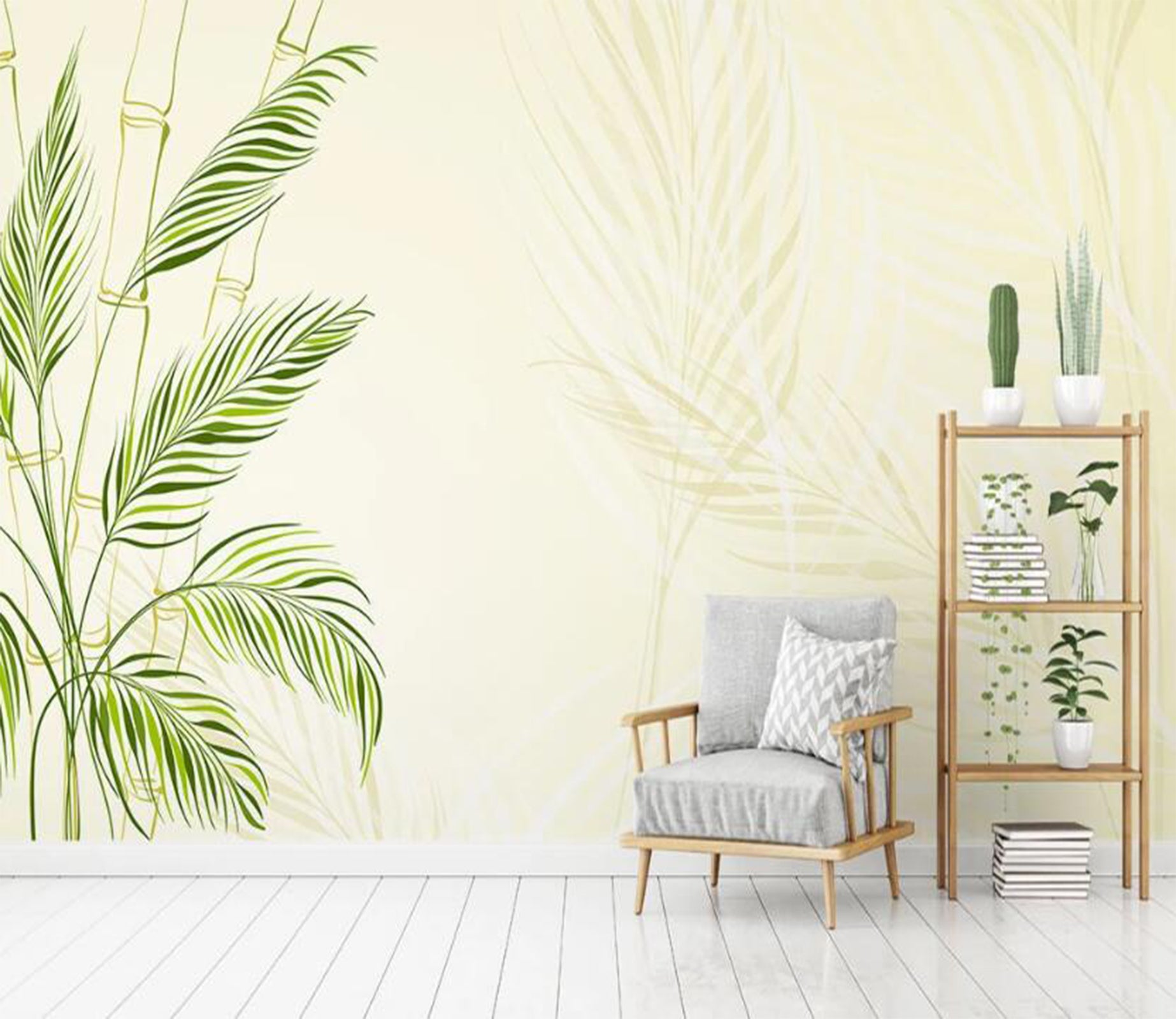 3D Fresh Leaves 2010 Wall Murals