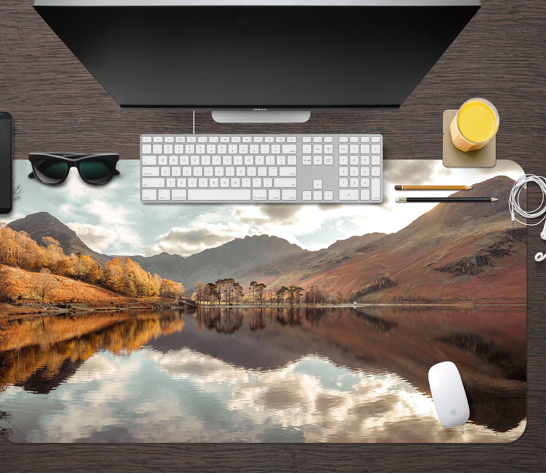 3D Landscape 12448 Assaf Frank Desk Mat