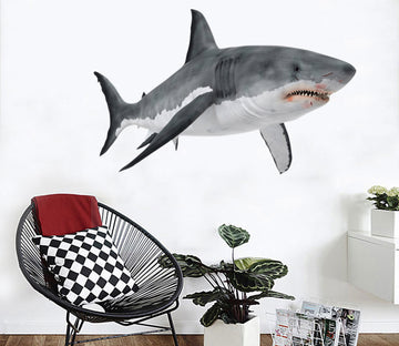 3D Shark's Fin 119 Animals Wall Stickers Wallpaper AJ Wallpaper 