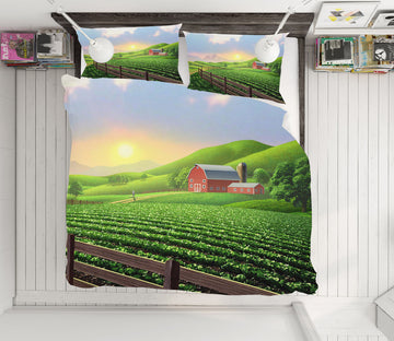 3D Farm 2120 Jerry LoFaro bedding Bed Pillowcases Quilt