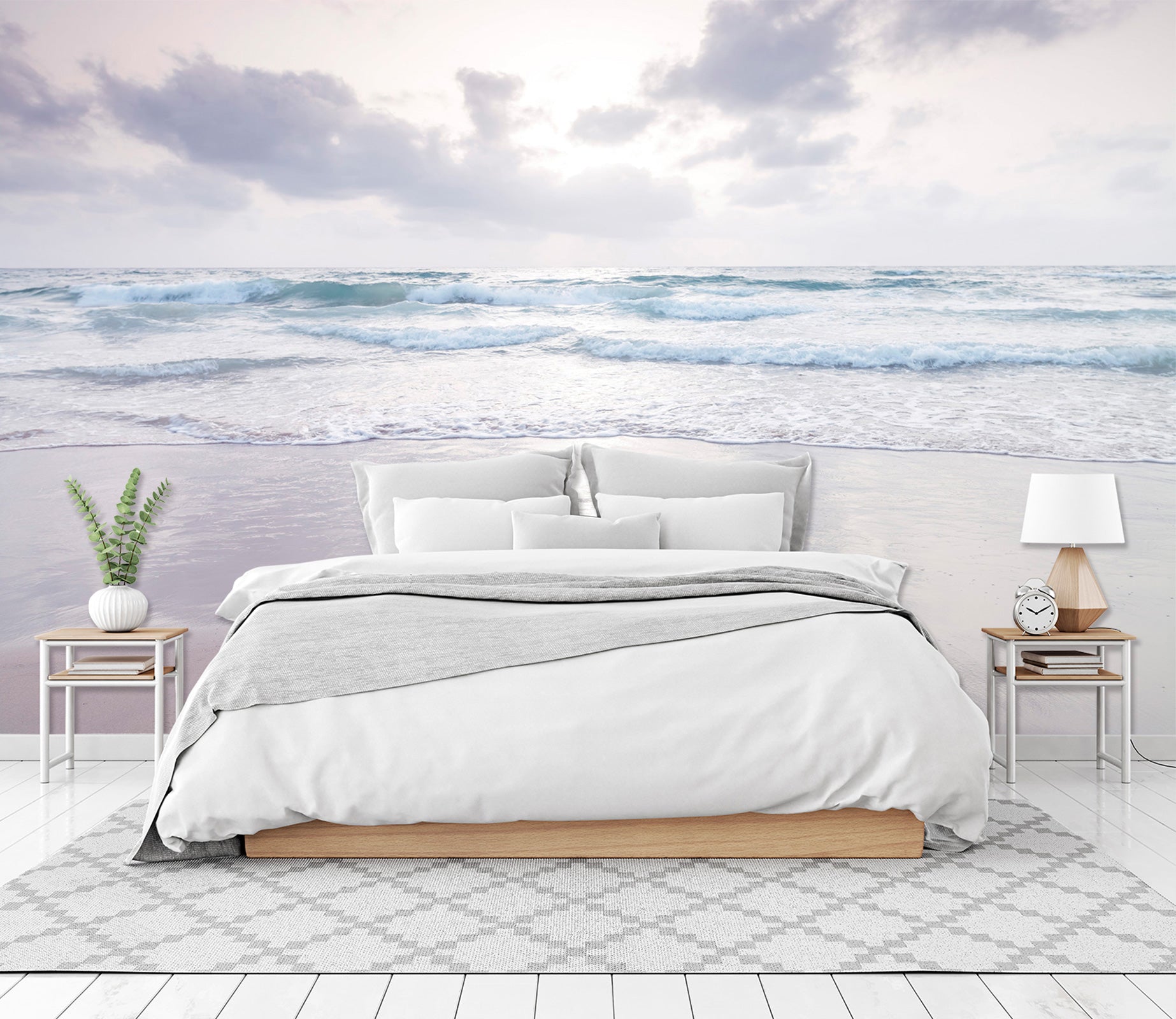3D Beach Waves 6219 Assaf Frank Wall Mural Wall Murals