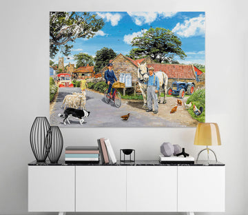 3D Post For The Farm 057 Trevor Mitchell Wall Sticker