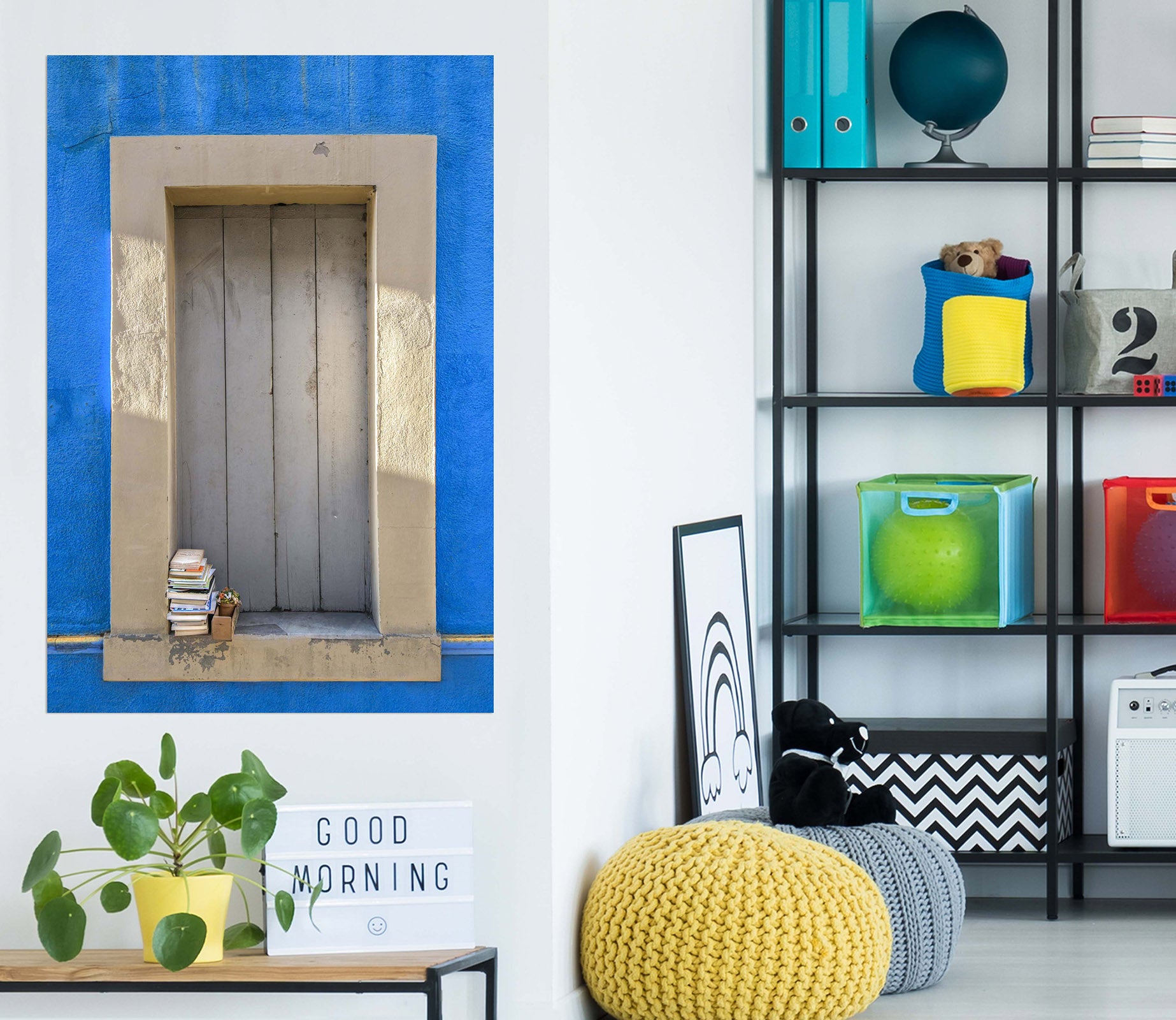 3D Town Door 002 Marco Carmassi Wall Sticker