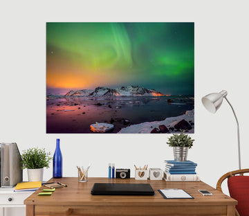 3D Green Light 194 Marco Carmassi Wall Sticker