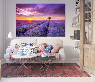 3D Lavender World 149 Marco Carmassi Wall Sticker