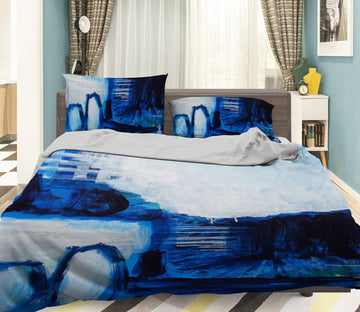 3D Blue Painting 1173 Misako Chida Bedding Bed Pillowcases Quilt Cover Duvet Cover