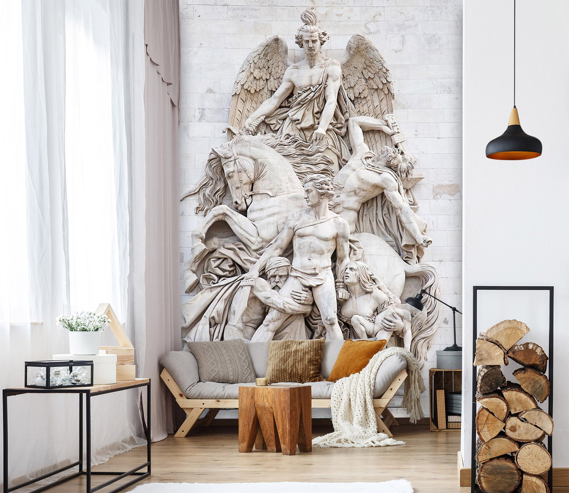 3D Statue Idol 1546 Wall Murals