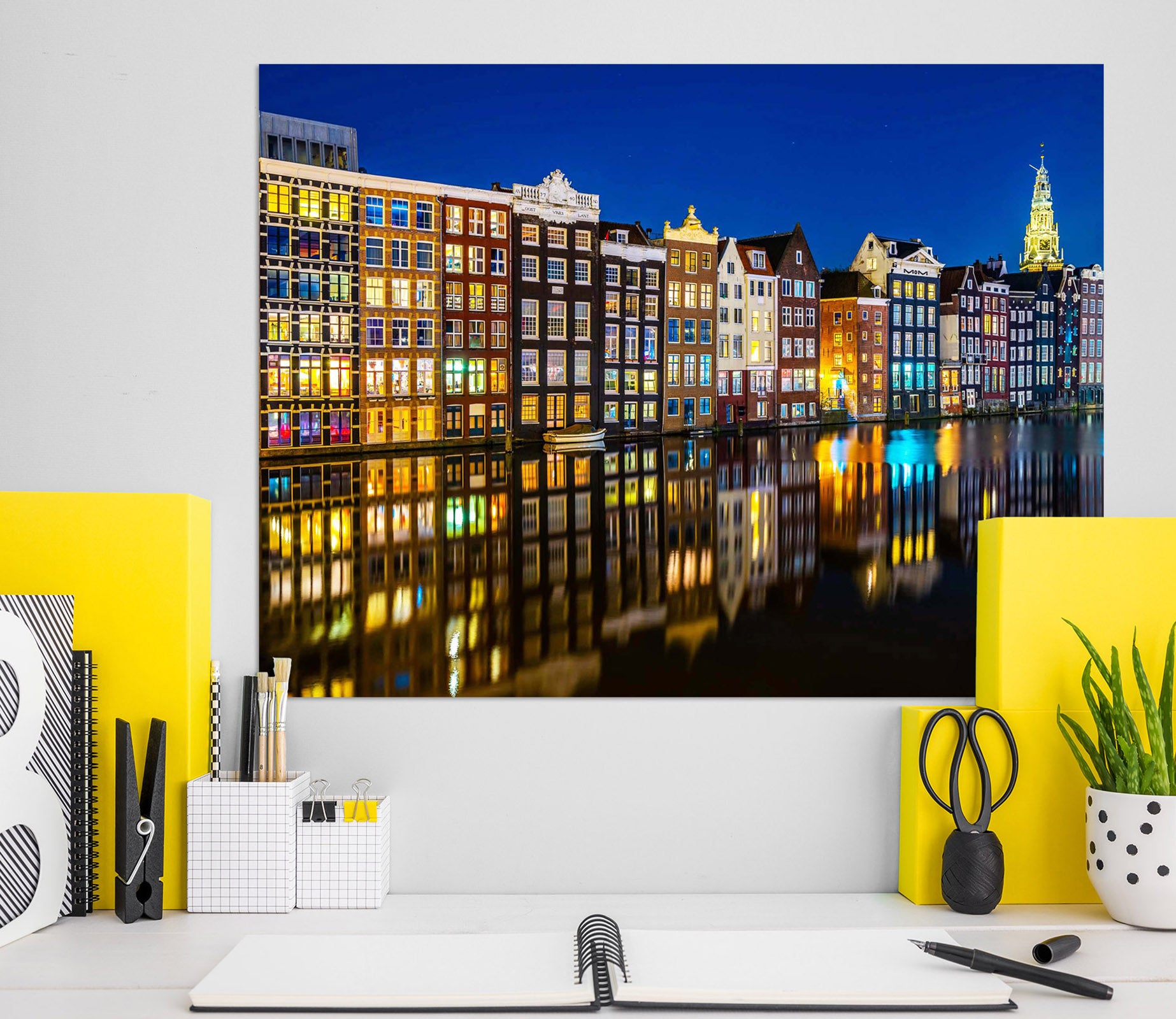 3D Venice City 102 Marco Carmassi Wall Sticker