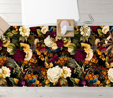 3D Flower Bush 120150 Uta Naumann Desk Mat