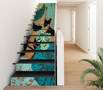 3D Leaves Texture 90134 Allan P. Friedlander Stair Risers
