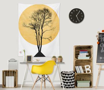 3D Tree Branch 876 Boris Draschoff Tapestry Hanging Cloth Hang