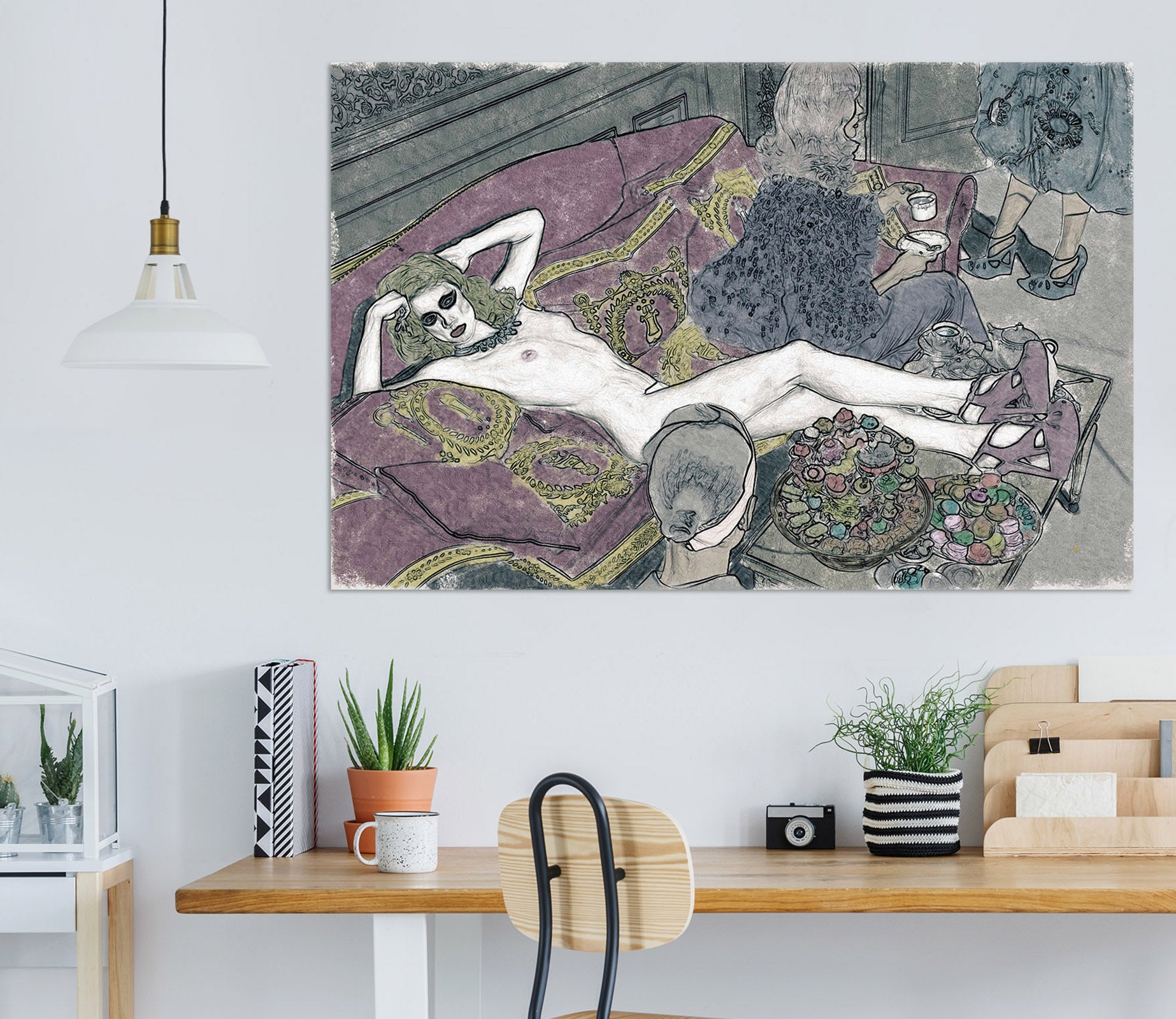 3D Garden Girl 015 Marco Cavazzana Wall Sticker