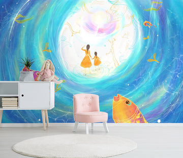 3D Illustration Child 011 Wall Murals
