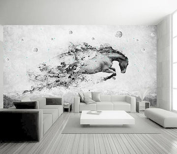 3D Abstract Horse 348 Wall Murals Wallpaper AJ Wallpaper 2 