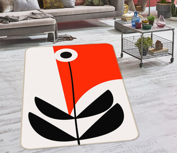 3D Weird Flower 1044 Boris Draschoff Rug Non Slip Rug Mat