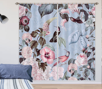 3D Flowers Home 061 Andrea haase Curtain Curtains Drapes
