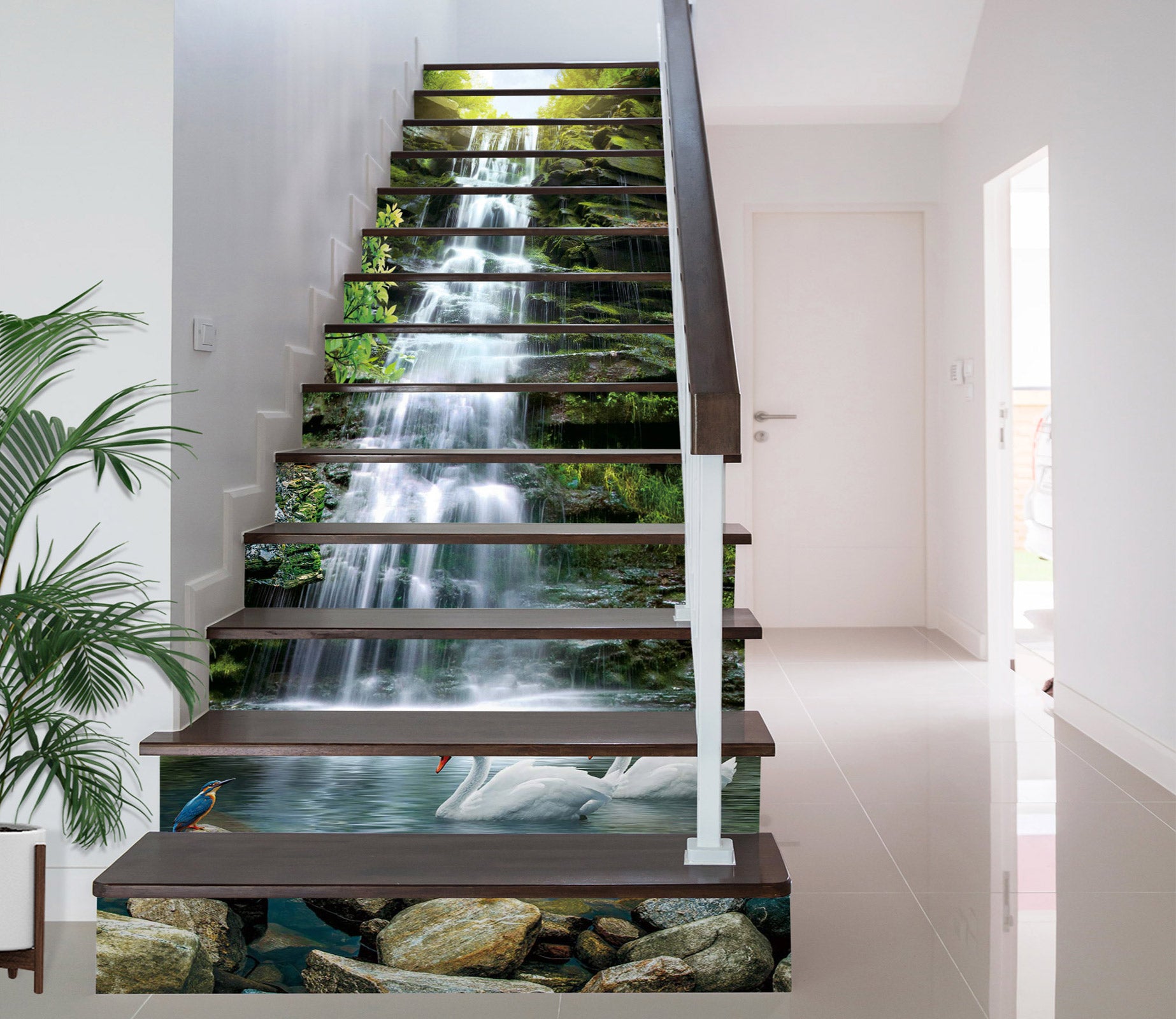 3D Ichigata Senri Falls 056 Stair Risers