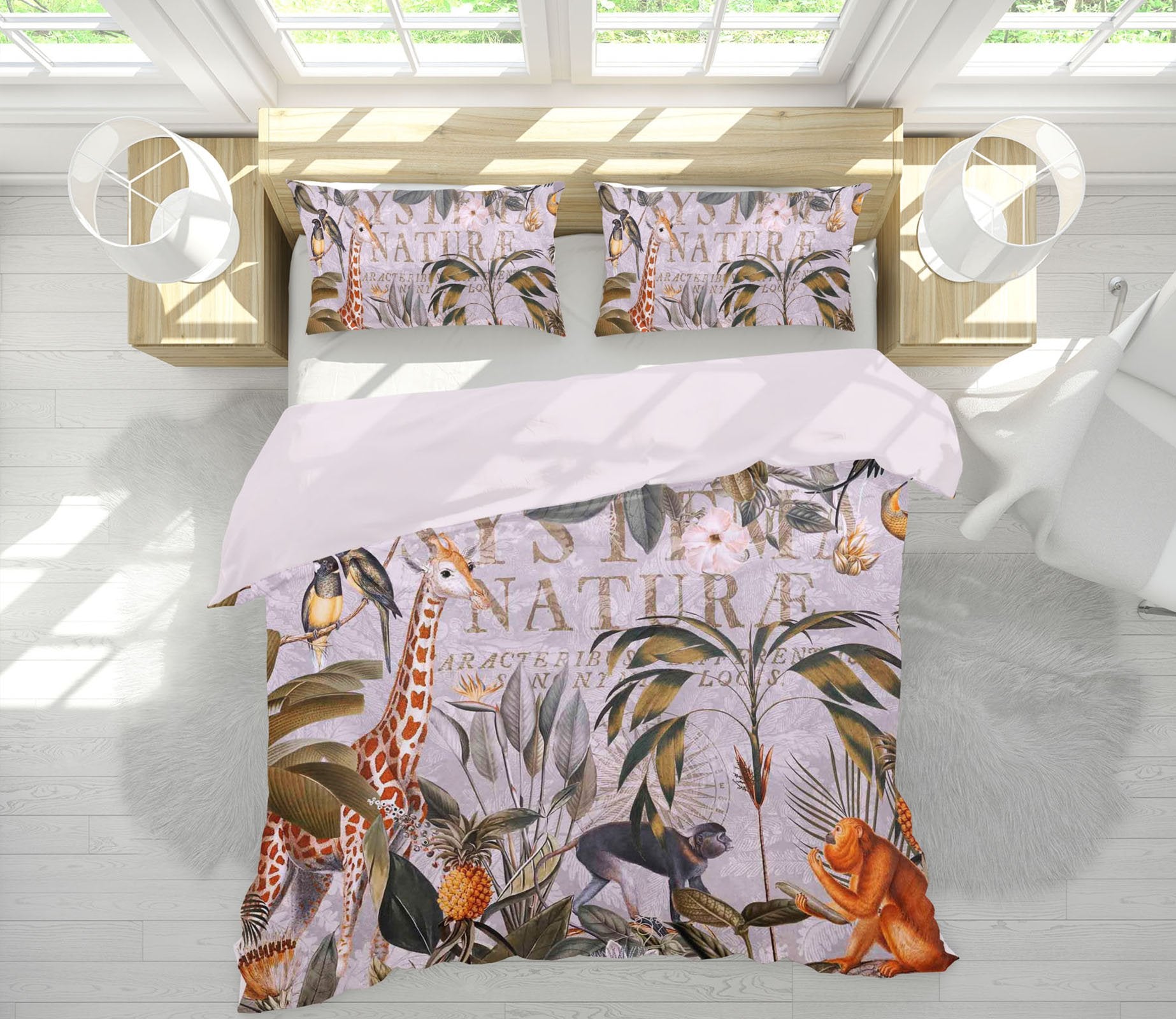 3D Animal Home 2138 Andrea haase Bedding Bed Pillowcases Quilt Quiet Covers AJ Creativity Home 