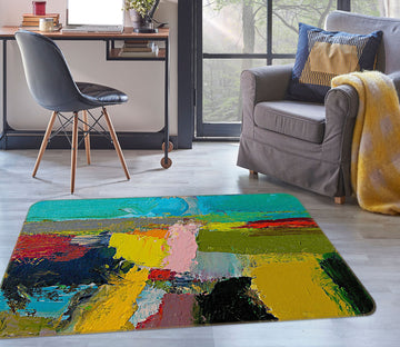 3D Color Painting 1060 Allan P. Friedlander Rug Non Slip Rug Mat
