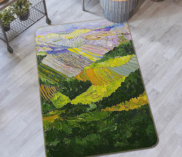 3D Forest And Harvest 1027 Allan P. Friedlander Rug Non Slip Rug Mat