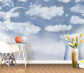 3D White Clouds WG39 Wall Murals Wallpaper AJ Wallpaper 2 