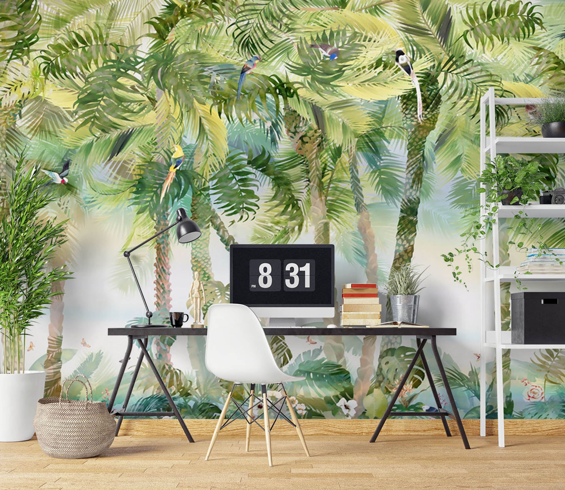 3D Woods Bird 1575 Wall Murals