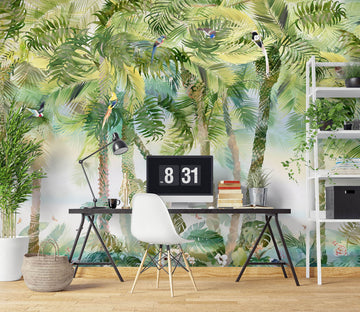 3D Woods Bird 1575 Wall Murals