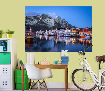 3D Water City 186 Marco Carmassi Wall Sticker