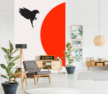 3D Black Hawk 1428 Boris Draschoff Wall Mural Wall Murals